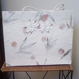 Handmade Large Paper Gift Bags, Quantity 5